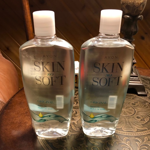 Avon Bath & Body Avon Skin So Soft Original Bath Oil Set Of 2 25 Fl